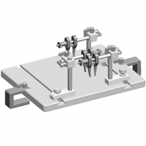 大小鼠脊髓固定装置